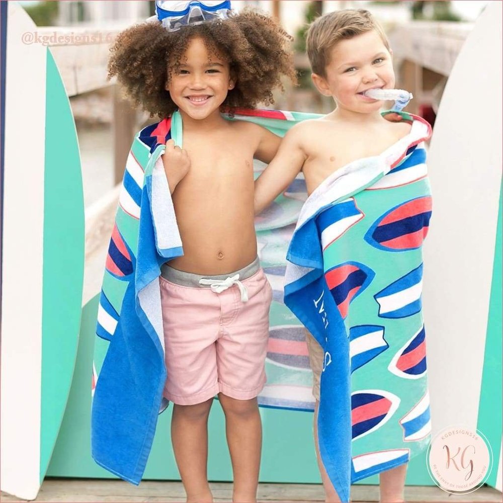 Viv & Lou Wave Rider Surf Oversized Towel